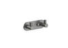 Aquatek AQ4102BGM AQ4102BGM ЕВРОПА крючок двойной, шлиф. черный хром