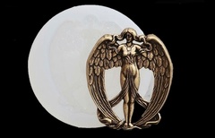 Силиконовый молд Ангел в золоте