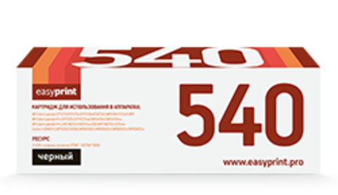 Картридж EasyPrint LH-CF540X/CF400X/045H/054H BK для HP M252/M254/M277/Canon LBP611/621/MF631/641 (3200 стр.) черный, с чипом