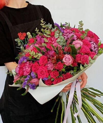 Букет с вероникой Формула любви