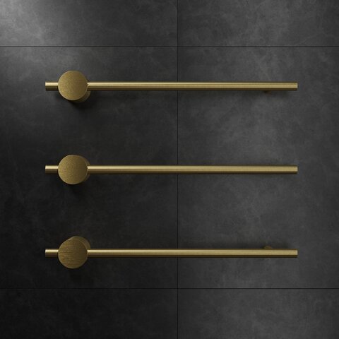 Broner BRUNO H/V 70*600 BR.007.060.0000.MG Полотенцесушитель электрический (матовое золото, цена за 1 шт)