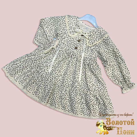 Платье хлопок детское (2-7) 250928-D7058