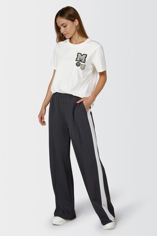 Marc Aurel Футболка из хлопка с сертификацией BCI с декоративной отделкой лого. Эко-линейка