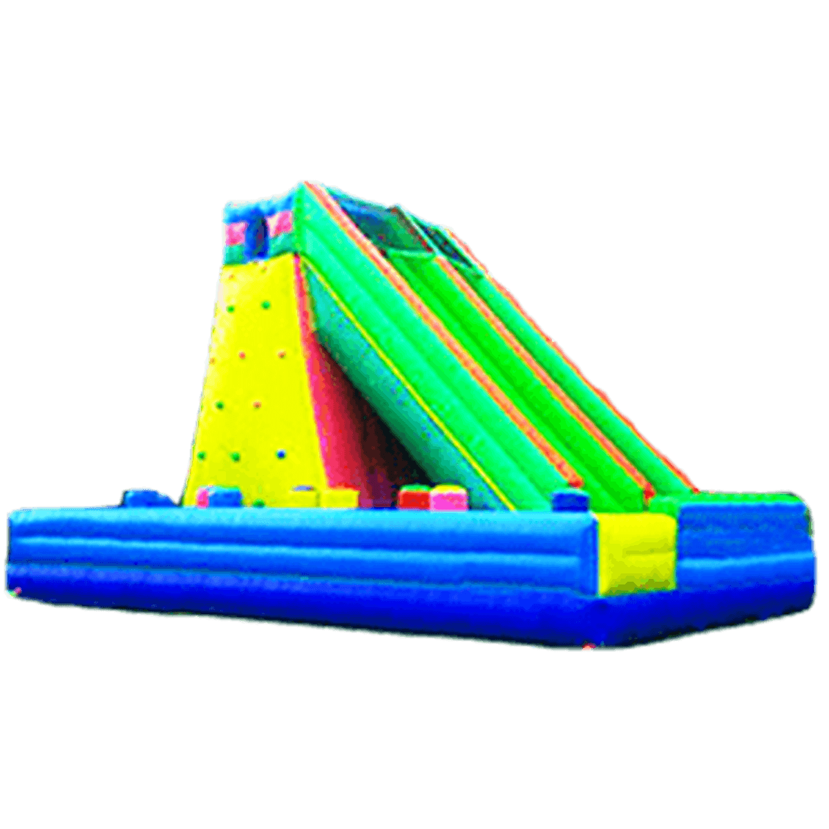 Надувной батут со скалодромом "Плэй старт"