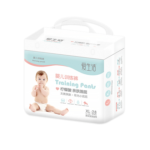 (0,5pv)iLiFE 28pcs pull ups (XL) iLiFE Подтягивающие детские трусики 28 шт. (размер ХL)