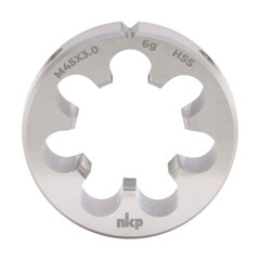 Плашка М45х3,0 DINEN22568 HSS 6g 90х36мм NKP 240453N