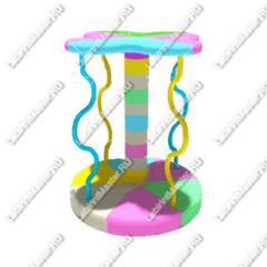 Электрическая карусель детская 4KIDS «Сказочное воображение»