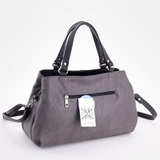 Сумка Саломея 198 македония серый + черный