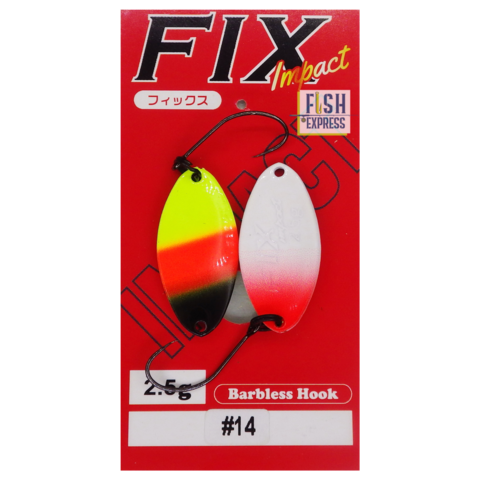 Блесна колеблющаяся FOREST FIX IMPACT 2g цвет #14 (РЕПЛИКА)