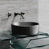 Ceramica Nova Element CN6057MDH Умывальник чаша накладная круглая, 36x36, цвет: темный антрацит матовый