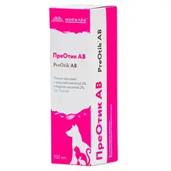 Лосьон для ушей ПреОтик AB флакон 100 мл