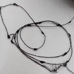 Gots Vimar фактурный меринос с шелком 520м/100гр Черный