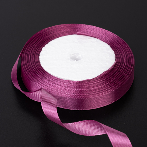 Лента атласная Марсала (171) 12 мм, 25 метров