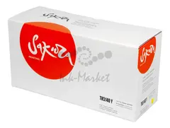 Картридж Sakura TK5140Y (1T02NRANL0) для Kyocera Mita M6030cdn, P6130cdn, M6530xdn, желтый, 5000 к.