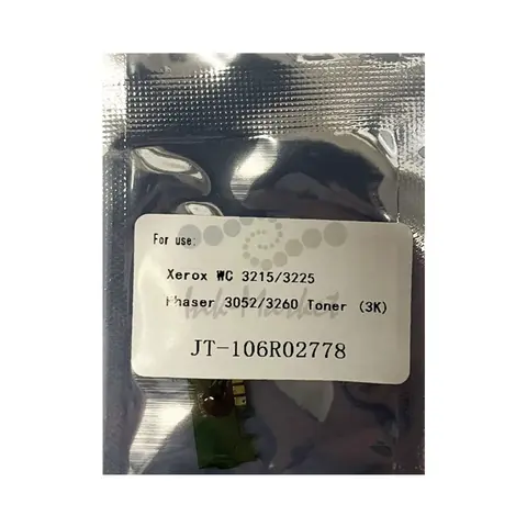 Чип для Xerox Phaser 3052, 3260 (чип для Xerox 106R02778). Ресурс 3000 страниц. (Новая версия)