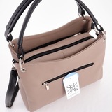 Сумка Саломея 264 норвежский тауп + черный