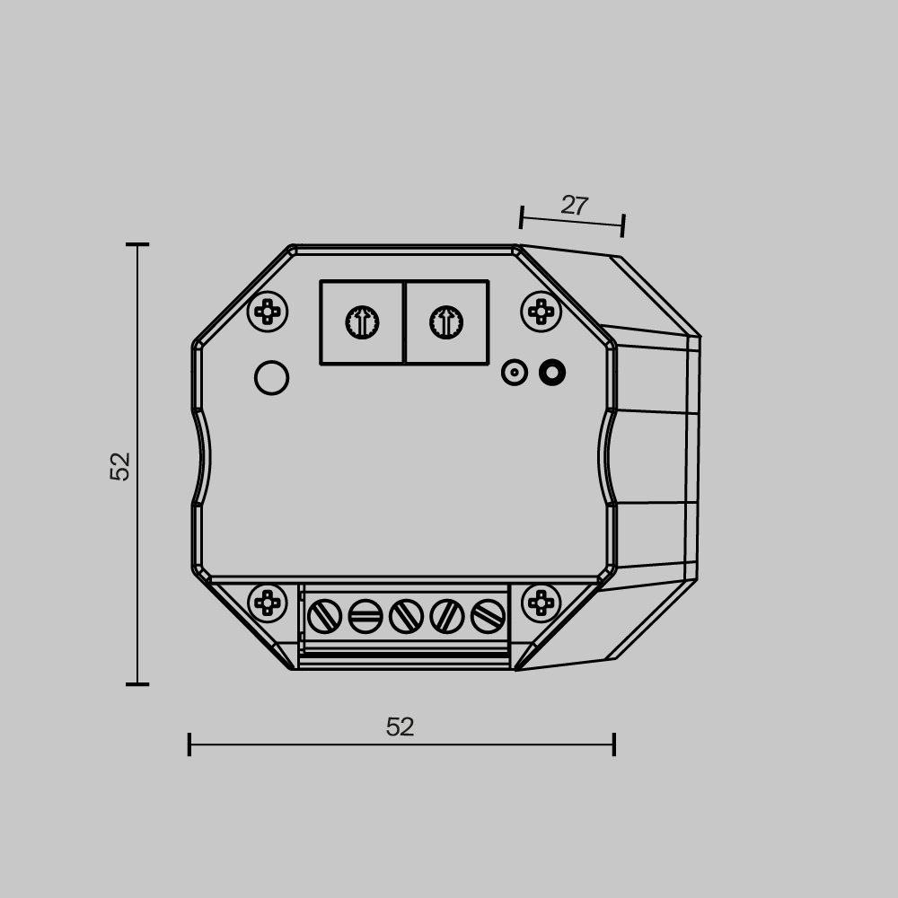 Конвертер Wi-Fi RF DALI Maytoni Lighting control 721005