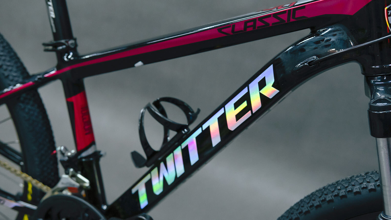 TWITTER TW2400pro 24" черно-красный - Горные | iRide shop фото 4