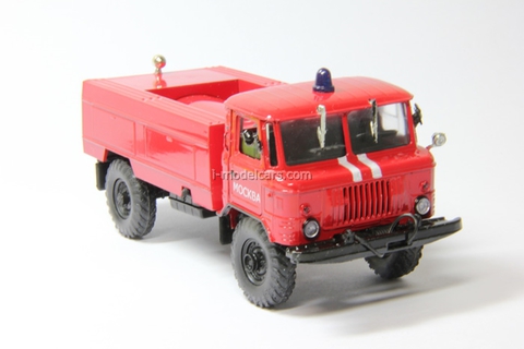 GAZ-66 tanker Fire engine AC-15 Agat Mossar Tantal 1:43