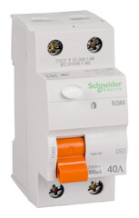 11453 УЗО дифф.выкл.нагрузки 2Р 40А 300мА ВД6