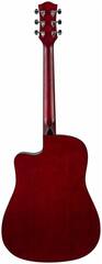 FLIGHT D-155C MAH RD - Гитара акустическая шестиструнная