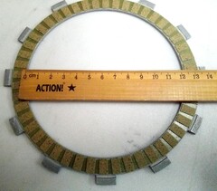 Диски сцепления для Kawasaki ZZR400/ZZR600 первого и второго поколения