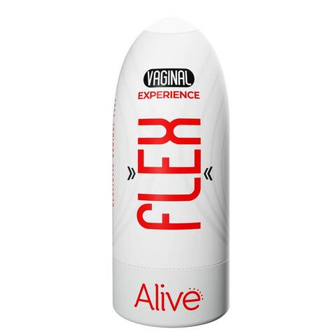 Телесный мастурбатор-вагина Flex Vaginal Experience - Adrien Lastic Alive 30735