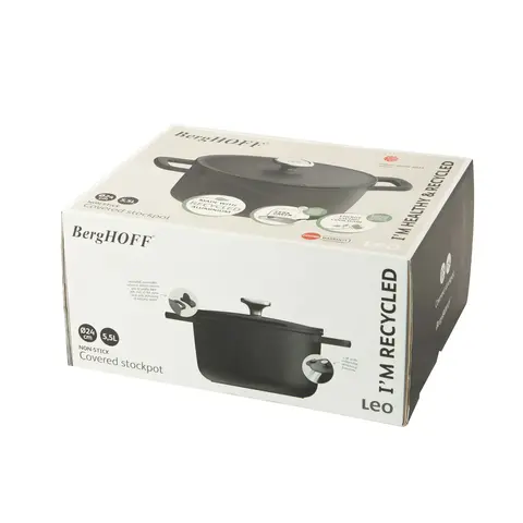Кастрюля с крышкой 24x14cm 5,6л Phantom