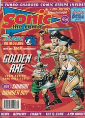 Комикс Sonic The Comic 1993 #5