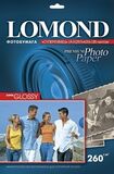 Суперглянцевая ярко-белая (Super Glossy Bright) микропористая фотобумага Lomond для струйной печати, A4, 260 г/м2, 20 листов (1103101)
