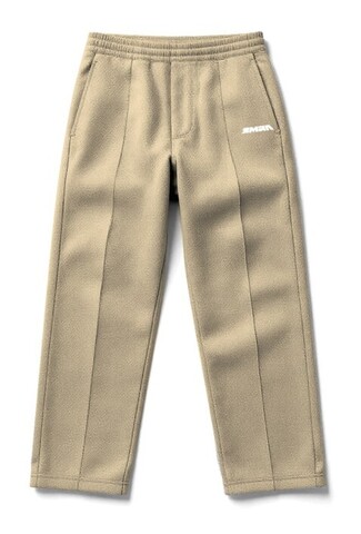 Спортивные брюки с логотипом "ЯМАЛ" бежевые