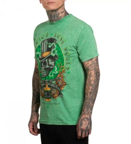 Affliction | Футболка мужская DISTILLED PISTOLS Tee A27835 слева