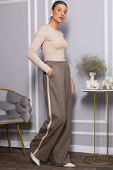 Брюки утепленные трикотажные Вильнюс (брауни) Б14451-5М LT Collection