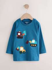 Лонгслив для малышей Next F61-385, Синий