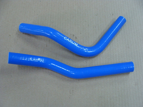 Патрубок теплообменника УАЗ Патриот с 2019 к-т 2 шт АКПП силикон (CARUM)