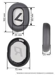 Амбушюры для Plantronics BackBeat Pro 2 Bluetooth
