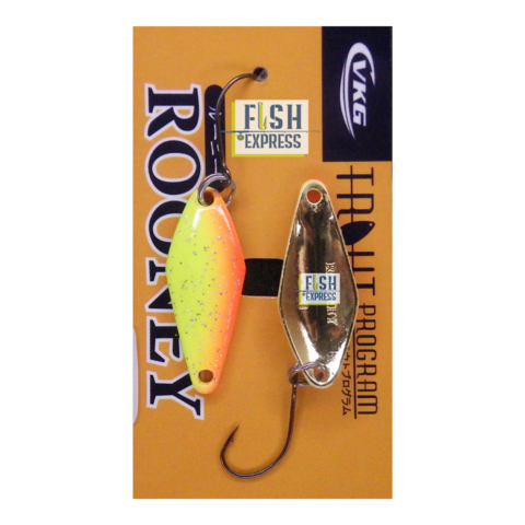 Блесна колеблющаяся на форель VKG ROONEY 2.8гр #001