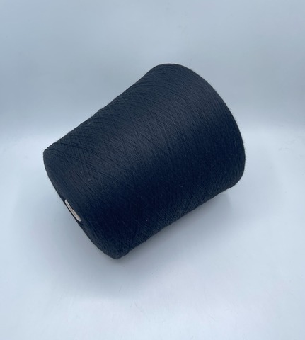 Folco (пр.Италия). 2/25 1250м/100гр, 50% меринос, 50% акрил, цвет-Черный(1/872) , арт.36885