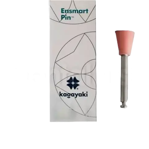 Полиры силиконовые Ensmart Pin Чашка(роз. мяг.), 10шт. на метал.ножке, (ENP 32-3S), Kagayaki