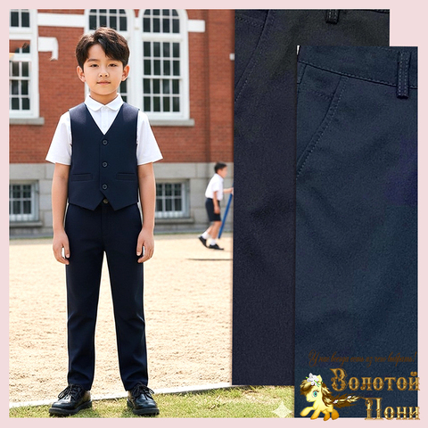 Брюки хл/рубчик м (140-176) 260113-Q4065