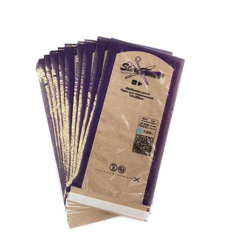 Крафт-пакеты комбинированные 100*200 SteriTimer 100шт