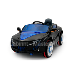 Детский электромобиль "MalinaBay HT-99853" черный, с функцией качания