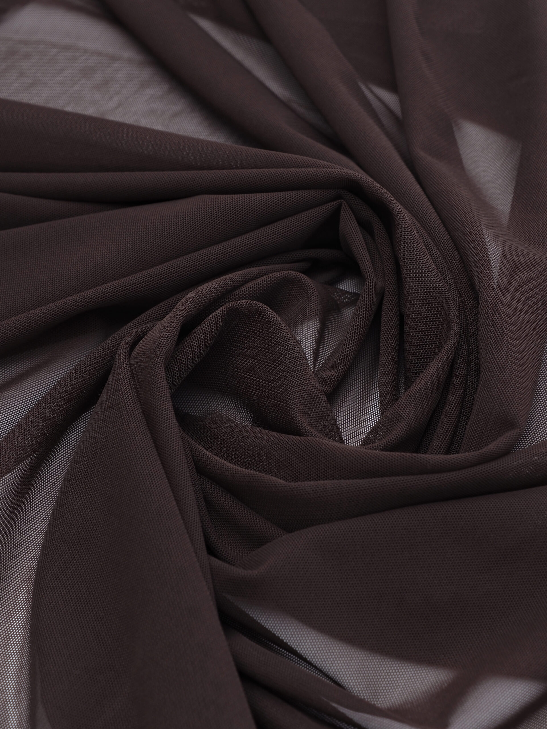 Сетка эластичная цвет мокко метражом (Турция)