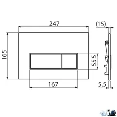 Комплект AlcaPlast SET 4 в 1: инсталляция, звукоизоляция, крепления, клавиша M578