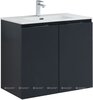 Aquanet 273992 Тумба с раковиной Алвита new 80 подвесная 2 дв. цв.антрацит (273992)