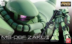 Mobile Suit Gundam. MS-06F Zaku II 1/144 (RG) (сборная модель)