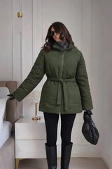 Куртка женская демисезонная "Баланс" хаки
