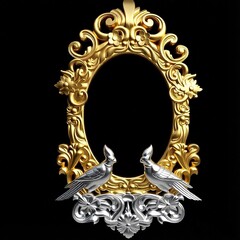 Силиконовый молд Рамка № 1077