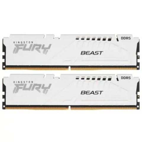 Оперативная память Kingston Fury Beast White Expo KF556C36BWEK2-64