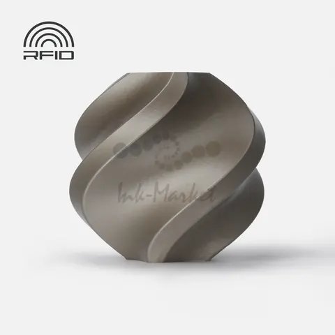 Пластик для 3D-печати Bambu Lab PLA Metal, 1.75 мм, 1 кг, золотой металлик (Iridium Gold Metallic), на катушке, A02-Y1-1.75-1000-SPL